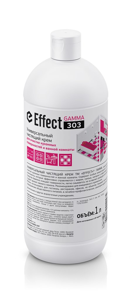 EFFECT ГАММА 303 Универсальный чистящий крем, 1л