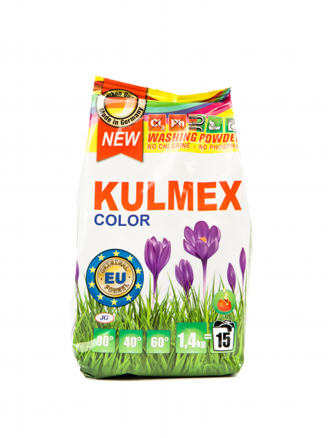 Стиральный порошок для цветных тканей KULMEX - Powder - Color -1,4 кг.мешок