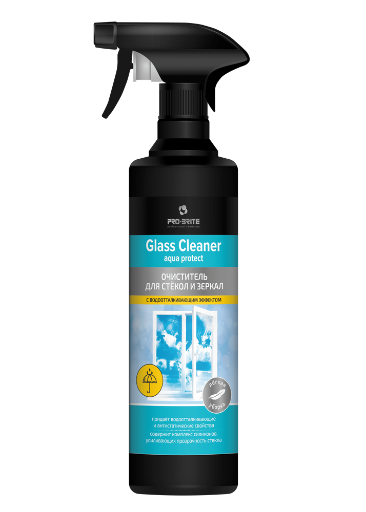 Glass Cleaner «Aqua Protect» очиститель стёкол и зеркал (эффект «антидождь») 0,5 л
