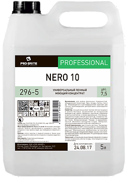 NERO 10 Пенный моющий концентрат 5л