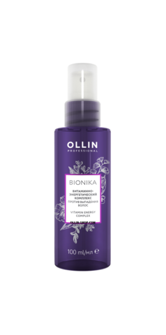 OLLIN BIONIKA Витаминно-Энергетический комплекс против выпадения волос 100мл