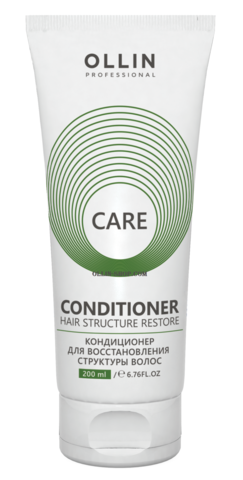 OLLIN CARE Кондиционер для восстановления структуры волос 200мл/ Restore Conditioner