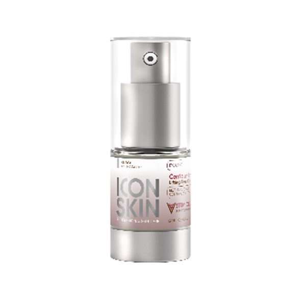ICON SKIN  / Омолаживающий лифтинг-крем для глаз с пептидами с фитостволовыми клетками, от морщин и отеков, 15 мл - фото 13099