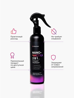 icleaner Nano-Чистка 250ml - фото 17836