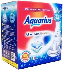 Таблетки для ПММ "Aquarius" ALLin1 (mega) 150 штук - фото 5177