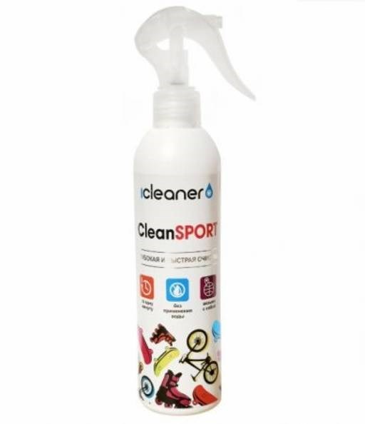 icleaner Clean-SPORT, 250 мл (сухая мойка спортивного инвентаря) - фото 5196