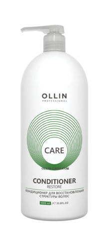 OLLIN CARE Кондиционер для восстановления структуры волос 1000мл/ Restore Conditioner - фото 8110