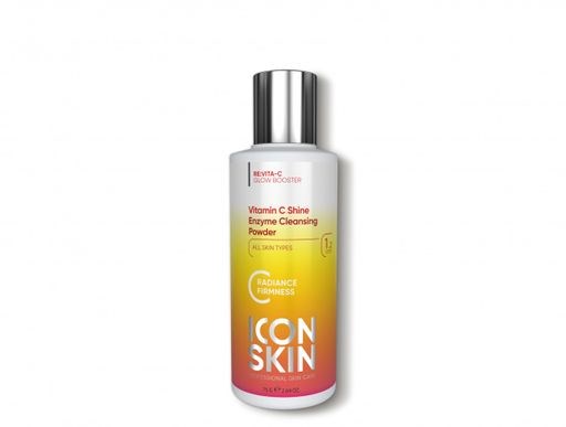 ICON SKIN  / Энзимная пилинг-пудра для умывания с витамином С для сияния кожи, профессиональный уход за тусклой кожей, 75г - фото 8746