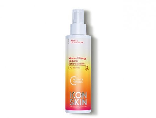 ICON SKIN / Тоник-активатор для лица с витамином С для сияния кожи. Проф уход за тусклой кожей. 150м - фото 8845