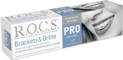 Зубная паста "R.O.C.S. PRO Brackets & Ortho", 74 гр