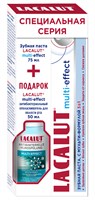Промо-набор "Зубная паста LACALUT® multi-effect 75 мл + LACALUT® multi-effect антибактериальный опол