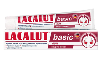 Зубная паста LACALUT basic gum, 75 мл