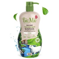 BioMio. BIO-CARE Экологичное ср-во д/мытья посуды БиоМио. Концентрат. БЕЗ ЗАПАХА 750 мл