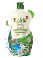 Гипоаллергенный бальзам для мытья детской посуды BioMio BABY BIO-BALM Ромашка и Иланг-иланг, 450 мл