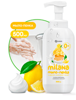 Жидкое мыло &quot;Milana мыло-пенка сливочно-лимонный десерт&quot; (флакон 500 мл)