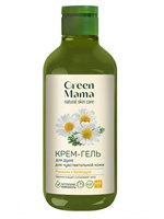 Green Mama Крем-гель для душа для чувствительной кожи "ромашка и календула", 400 мл