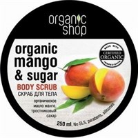 Organic Shop / Скраб для тела / Кенийский манго, 250 мл