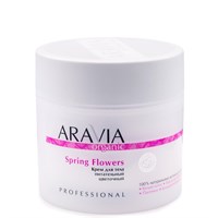 ARAVIA Organic Крем для тела питательный цветочный Spring Flowers, 300 мл /8