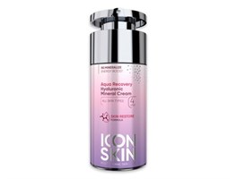 ICON SKIN  / Крем для лица увлажняющий с гиалуроновой кислотой и минералами день/ночь, все типы кожи, 30 мл