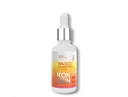 ICON SKIN  / Пилинг для лица с витамином С с 15% комплексом кислот для сияния и осветления кожи всех типов, 30 мл