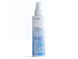 ICON SKIN  / Тоник-активатор для лица с комплексом AHA кислот очищающий для комбинированной, жирной и проблемной кожи, профессиональный уход, 150 мл