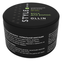 OLLIN STYLE Воск для волос нормальной фиксации 50г (75мл) / Hard Wax Normal